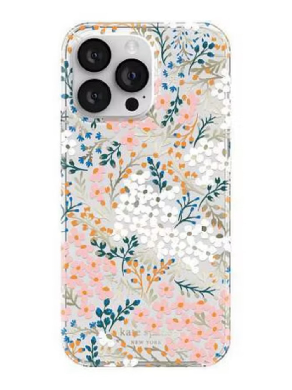 Kate Spade New York Floral Clear Protective iPhone 14 Plus Case